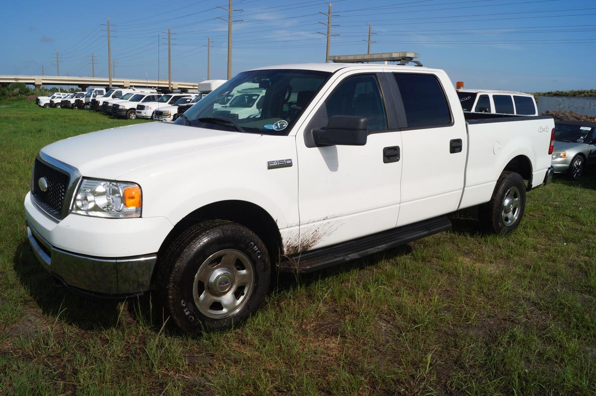 2007 Ford F-150 XLT 4x4 Crew Cab Pickup Truck