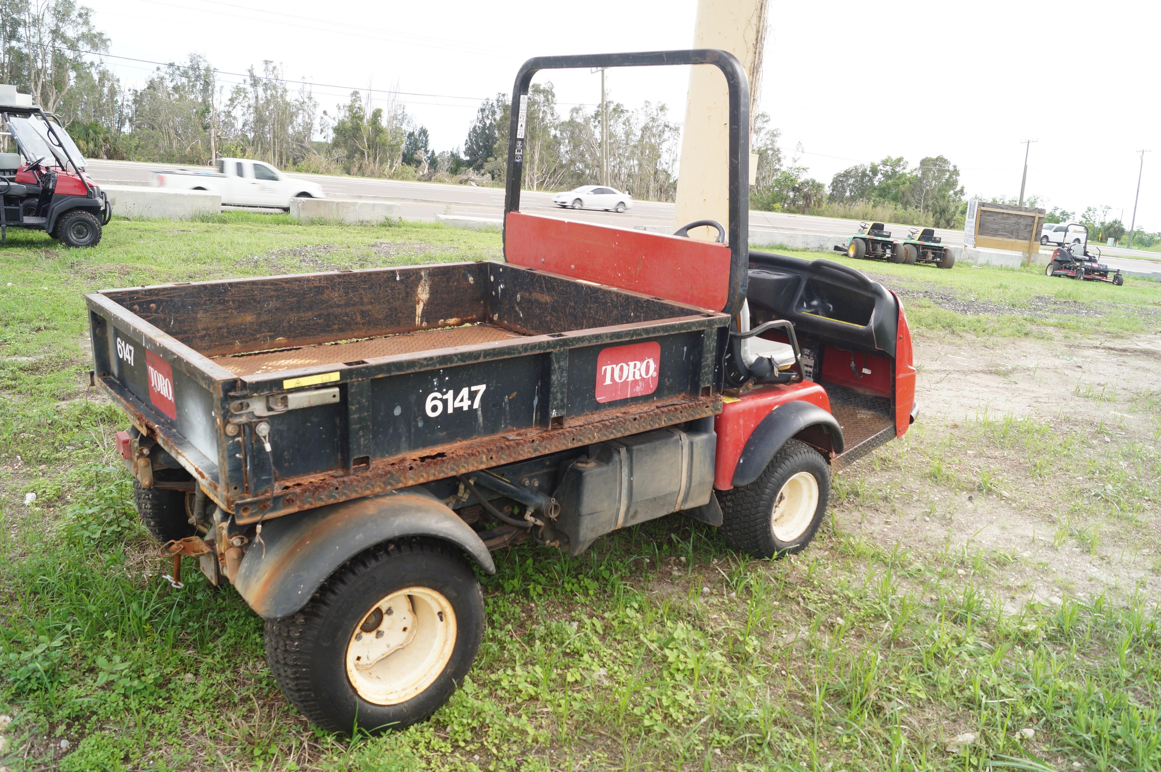 Toro Workman 3100 Hydraulic Dump Work Cart