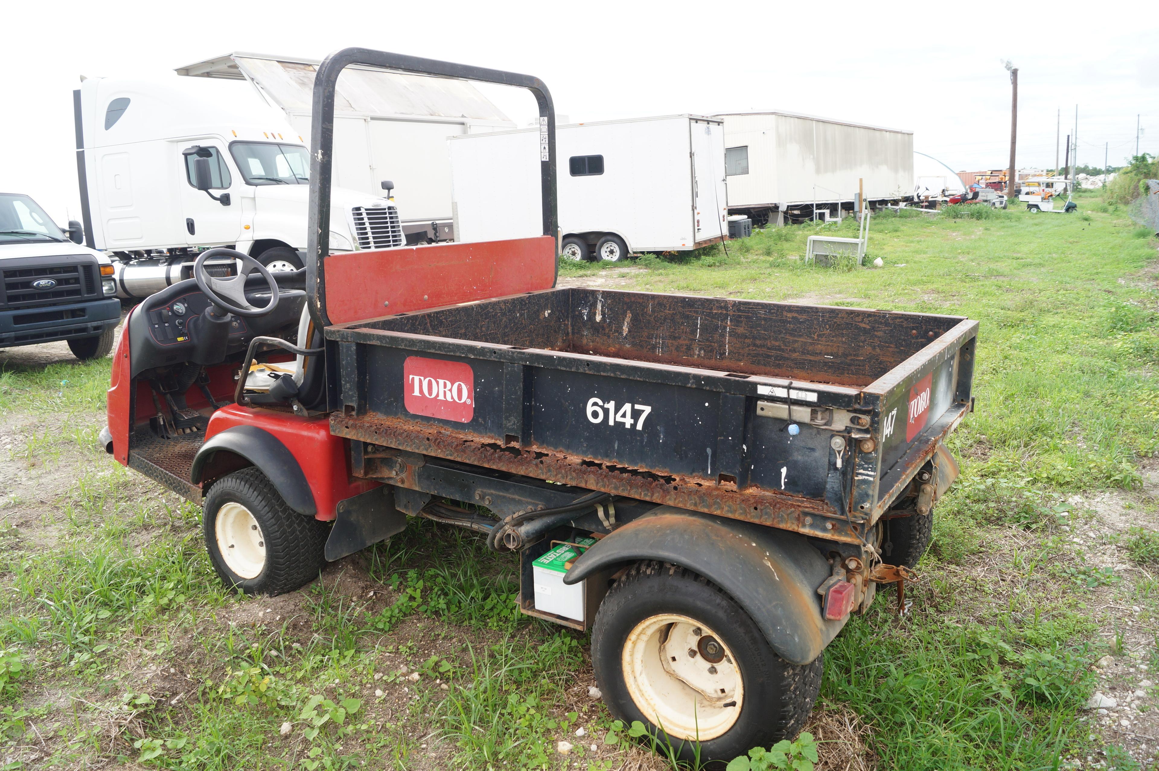 Toro Workman 3100 Hydraulic Dump Work Cart