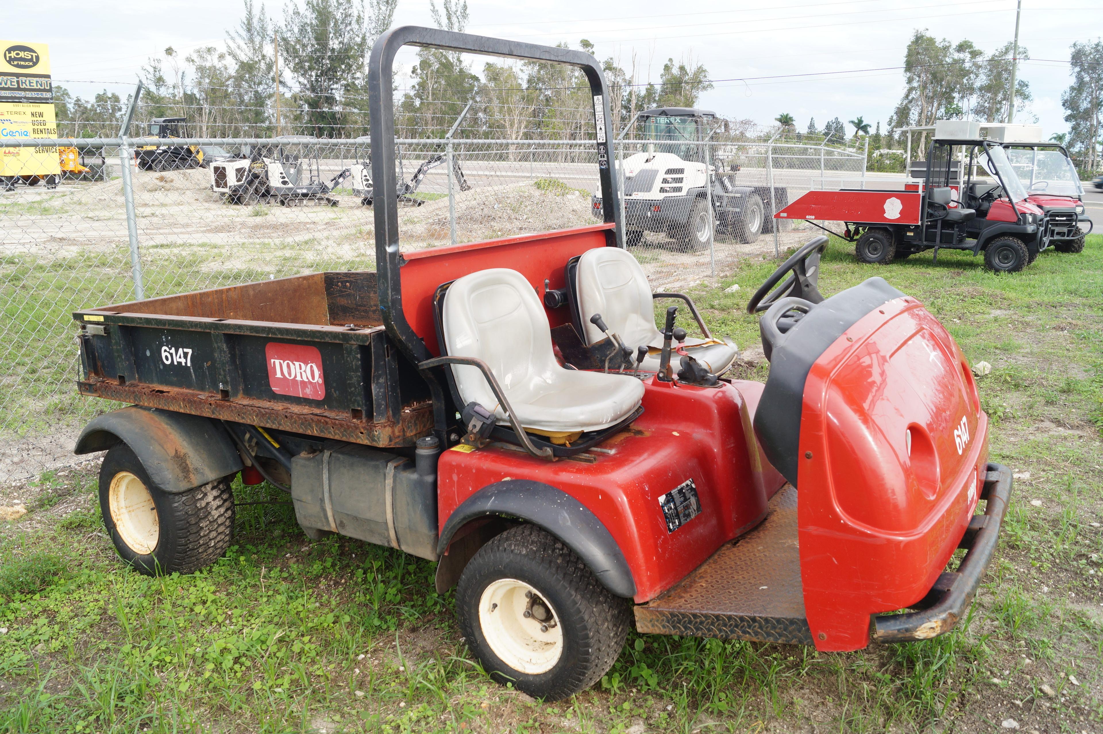 Toro Workman 3100 Hydraulic Dump Work Cart