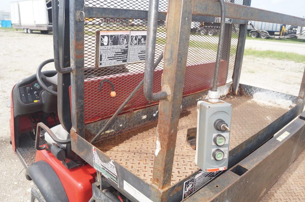 Toro Workman 3100 Utility Dump Cart Scissor Lift