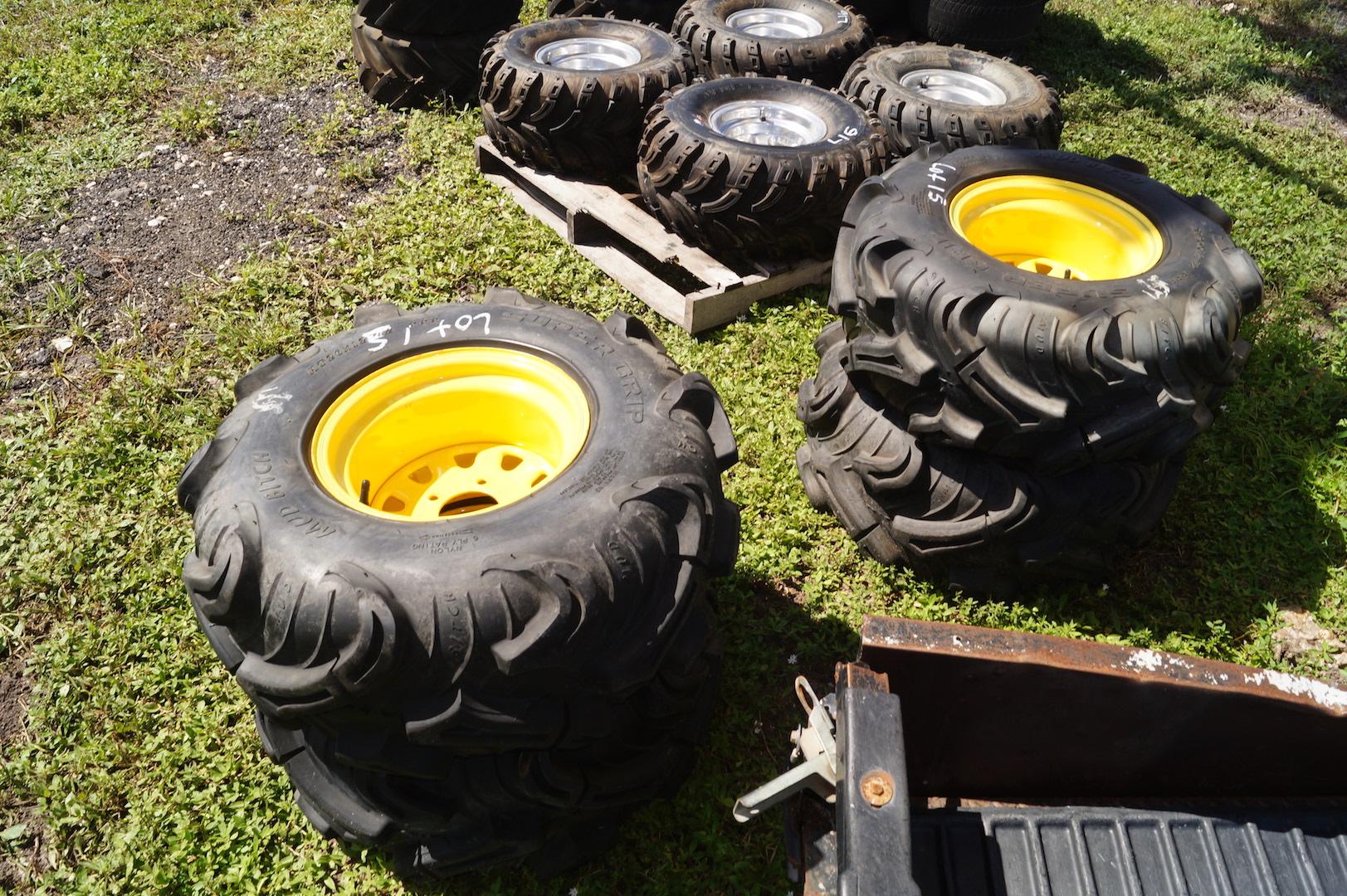 4 John Deere Gator Tires and Wheels