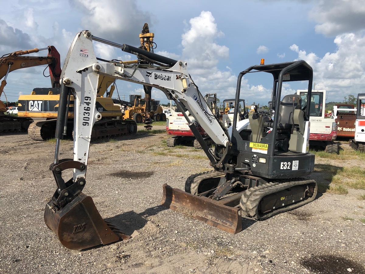 2012 Bobcat E32M Mini Hydraulic Excavator