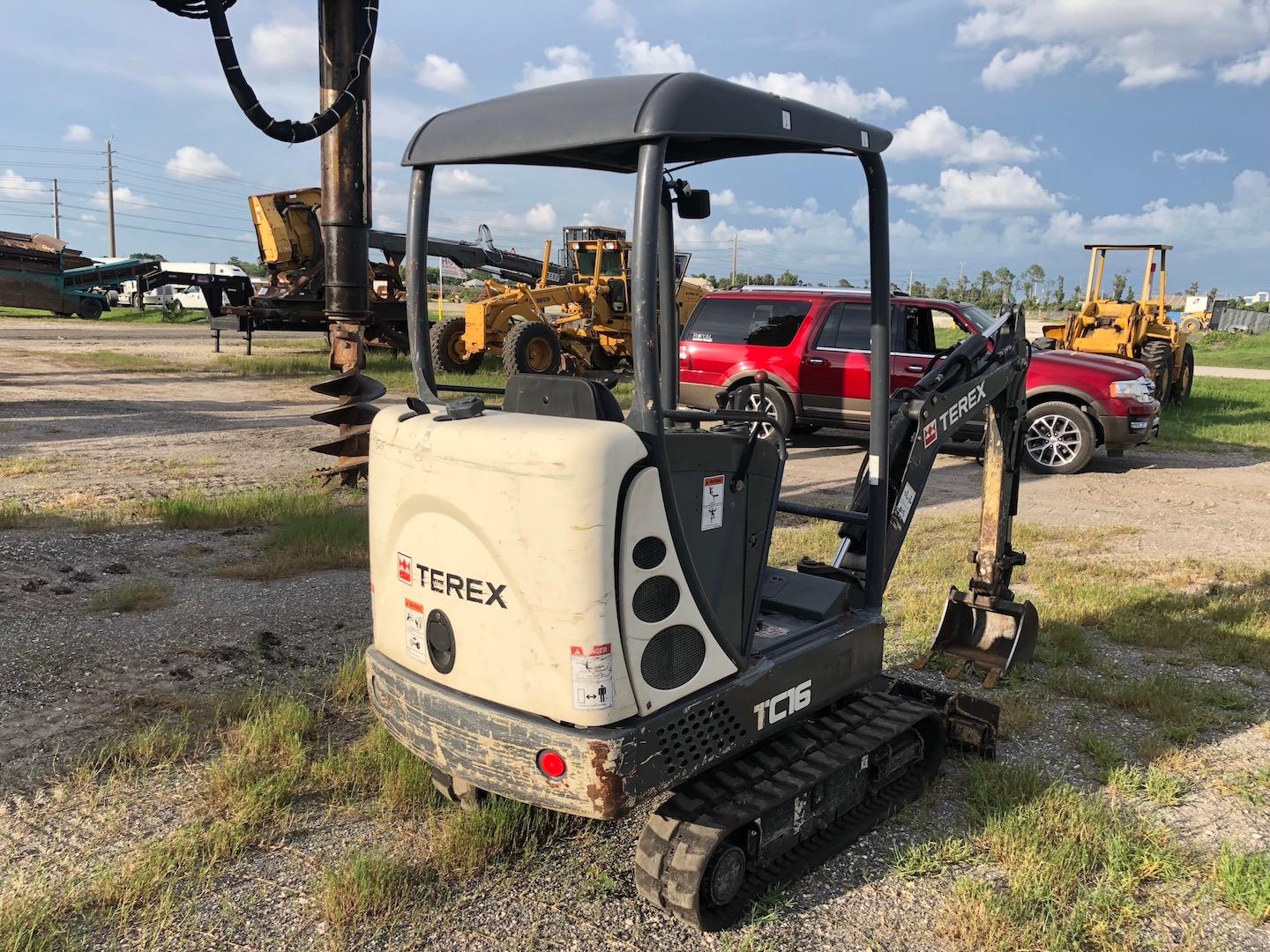 2014 Terex TC16 Mini Hydraulic Excavator