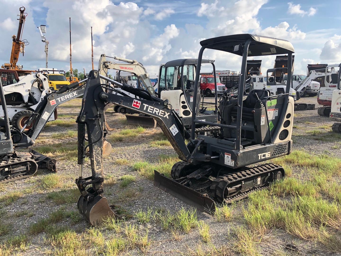 2014 Terex TC16 Mini Hydraulic Excavator