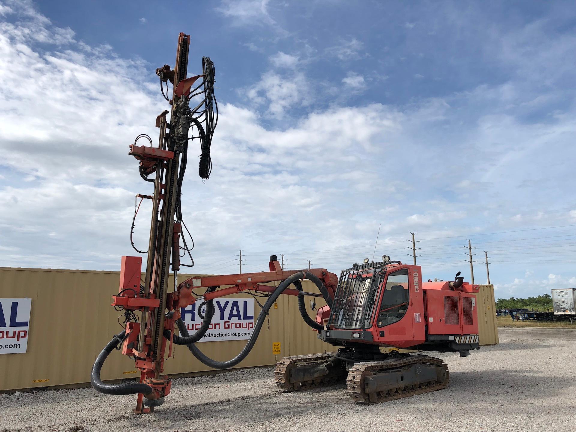 2008 Sanvik Ranger DX800 Top Drill Hammer Rig