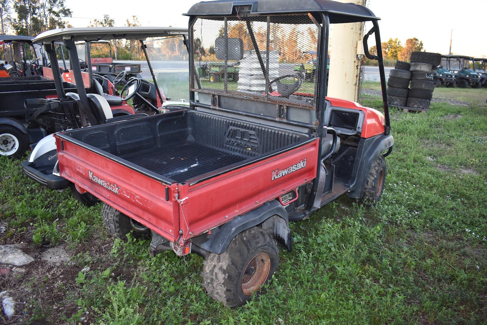 Kawasaki Mule Side X Side Dump Cart