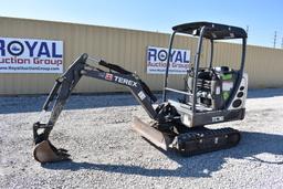 2014 Terex TC16 Mini Hydraulic Excavator