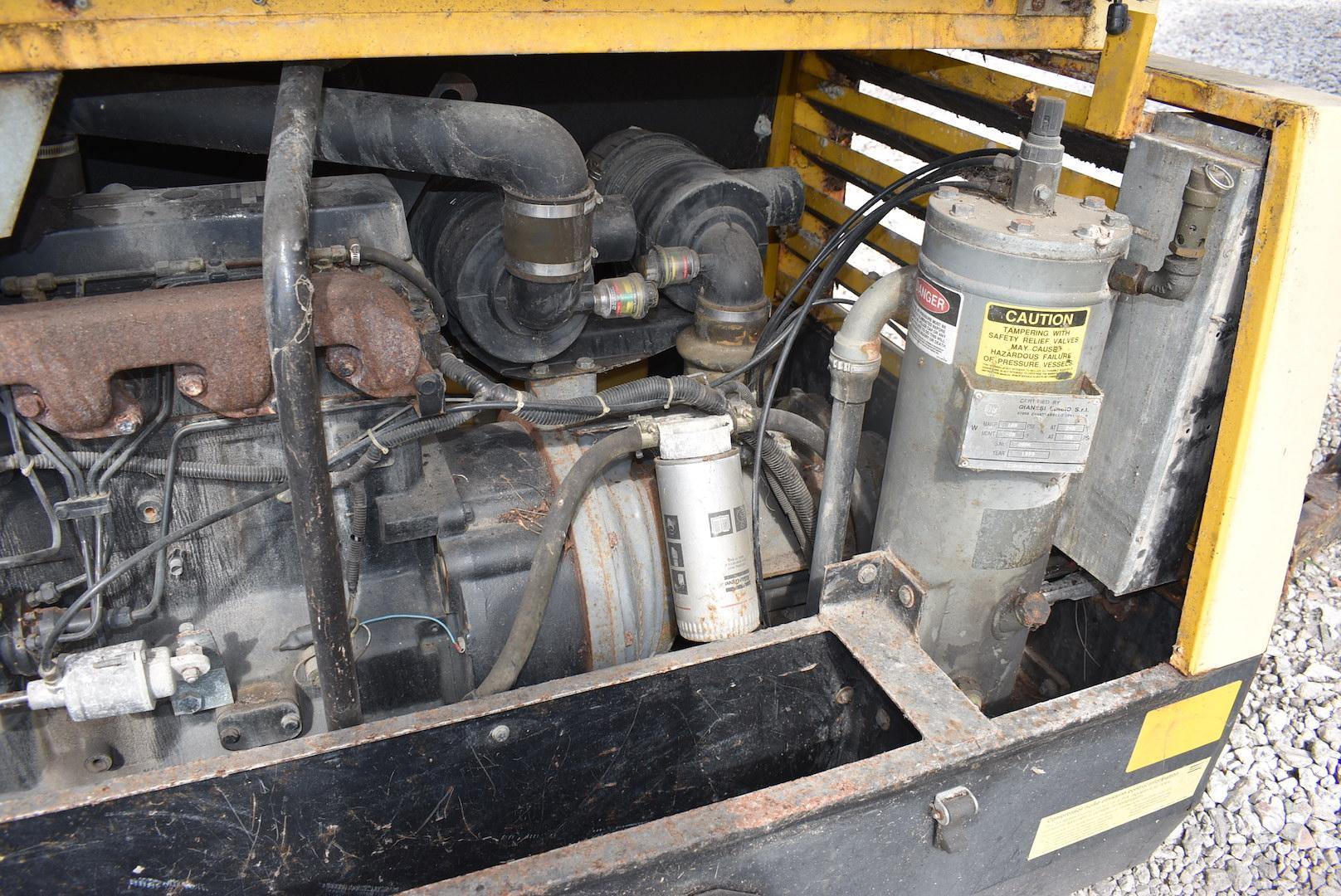 Atlas Copco XAS96 Portable Diesel Air Compressor