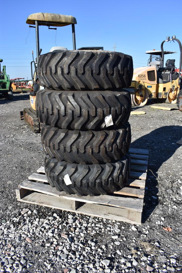 4 Camso SKS 332 10-16.5 Skid Steer/Loader Tires and Wheels