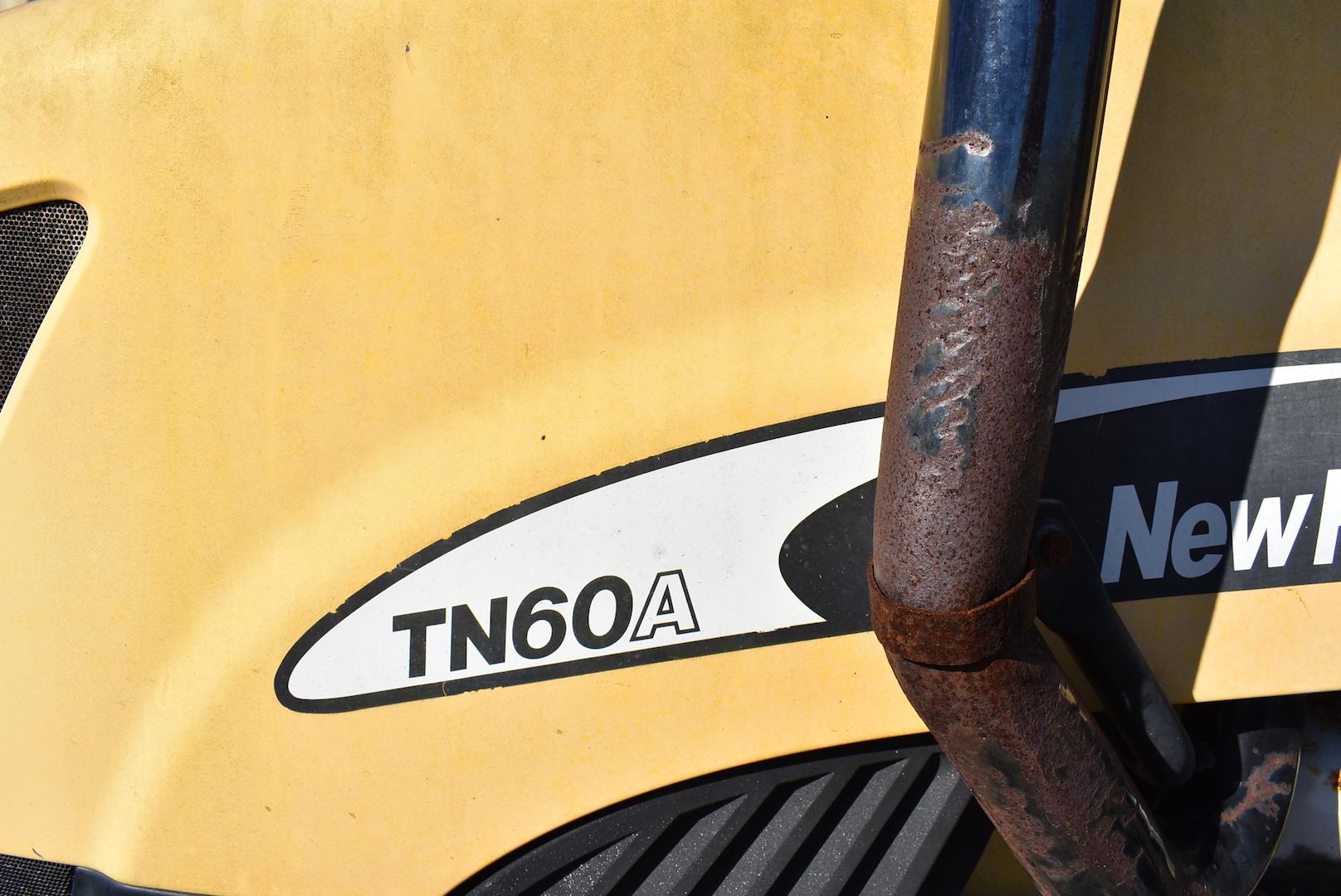 New Holland TN60A-2RM Hydraulic Sweeper Tractor