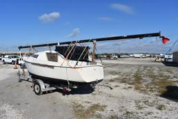 1981 O'Day 19ft Swing Keel Sailboat