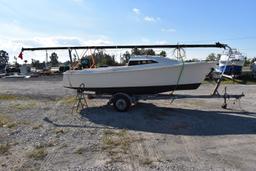 1981 O'Day 19ft Swing Keel Sailboat