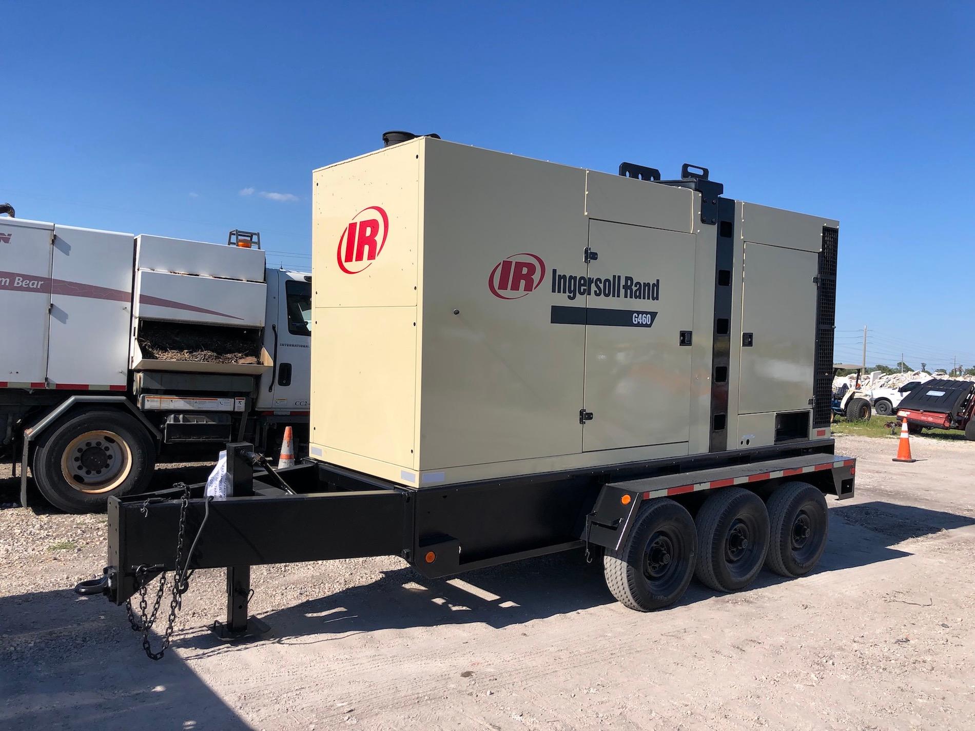 2004 Ingersol Rand G460 460KW 3 Phase Generator Set Trailer