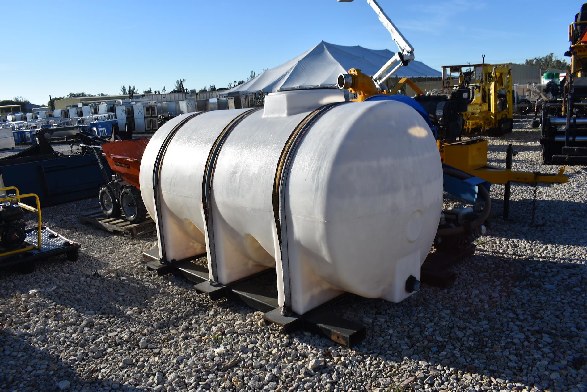 725 Poly Tank with Honda Pump Firehose and Watering Attachment