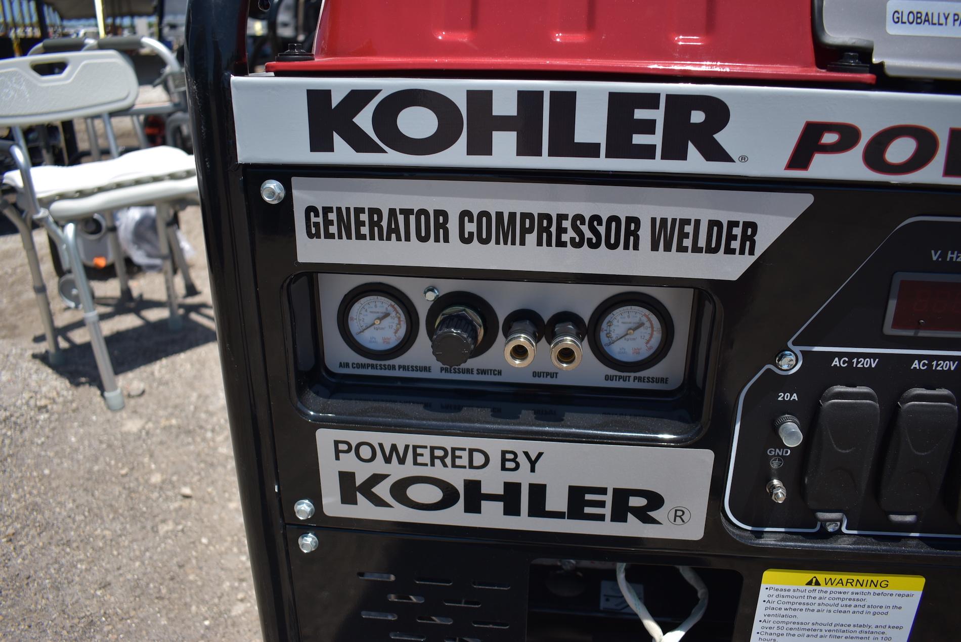 Kohler Power 8500 Portable Generator Welder Compressor Unused Item