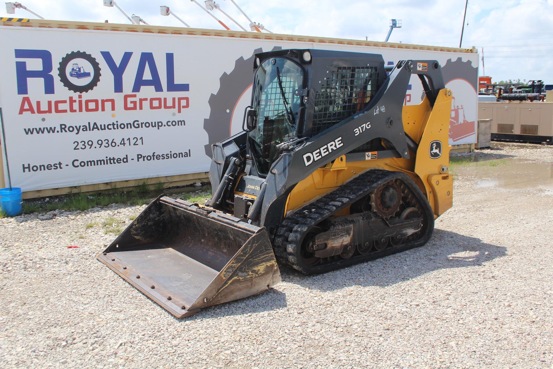 John Deere 317G Compact Track Loader