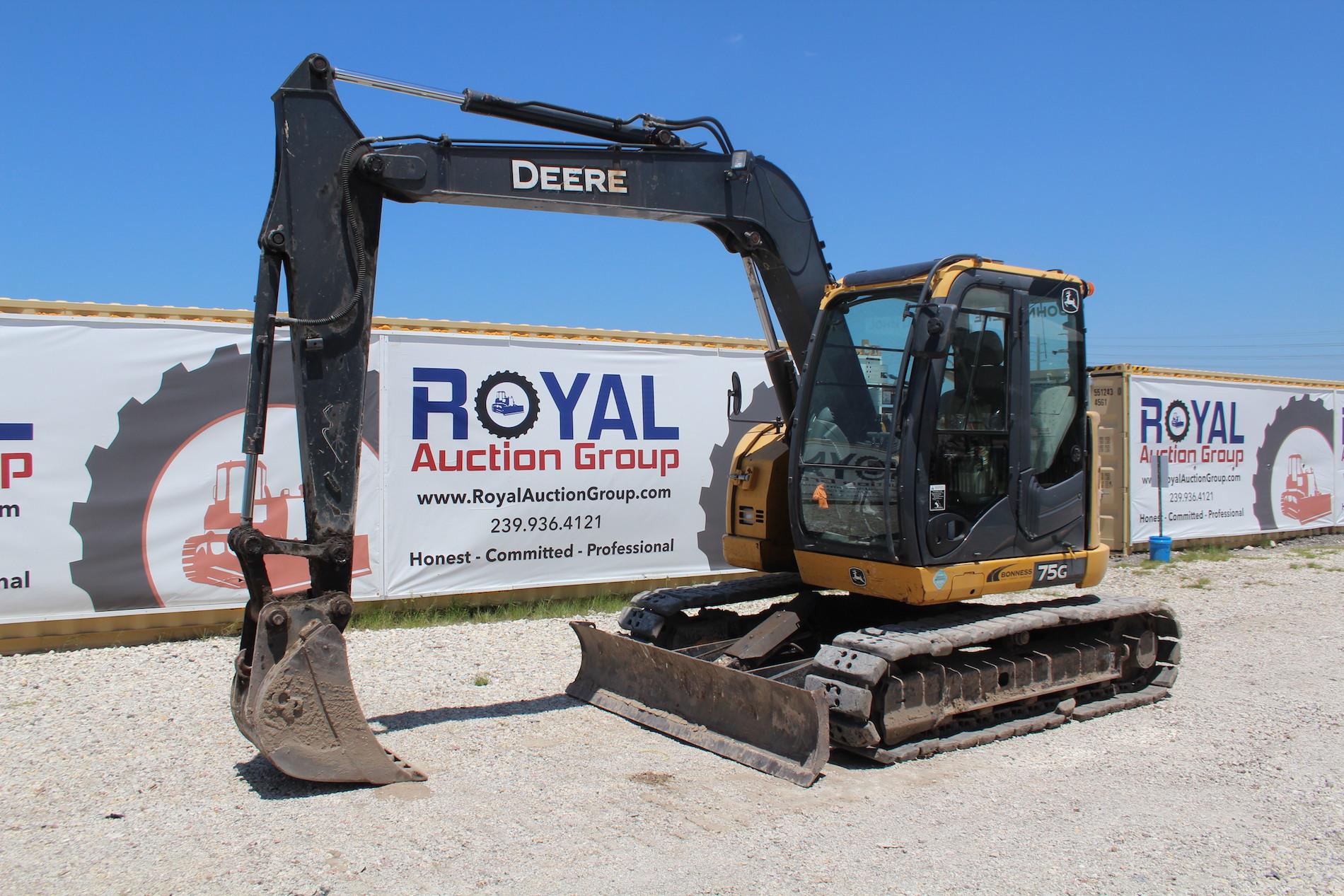 2014 John Deere 75G Hydraulic Midi Excavator