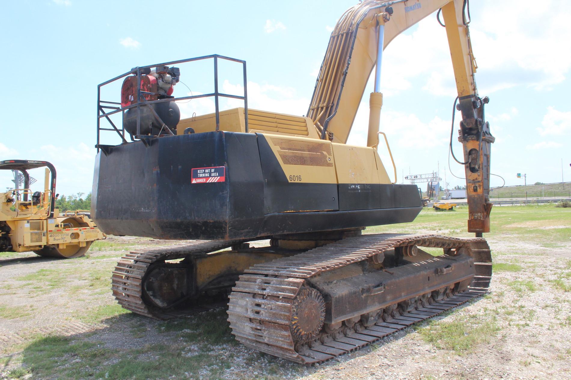 Komatsu PC400LC-5L Hydraulic Demolition Excavator BREAKER NOT INCLUDED