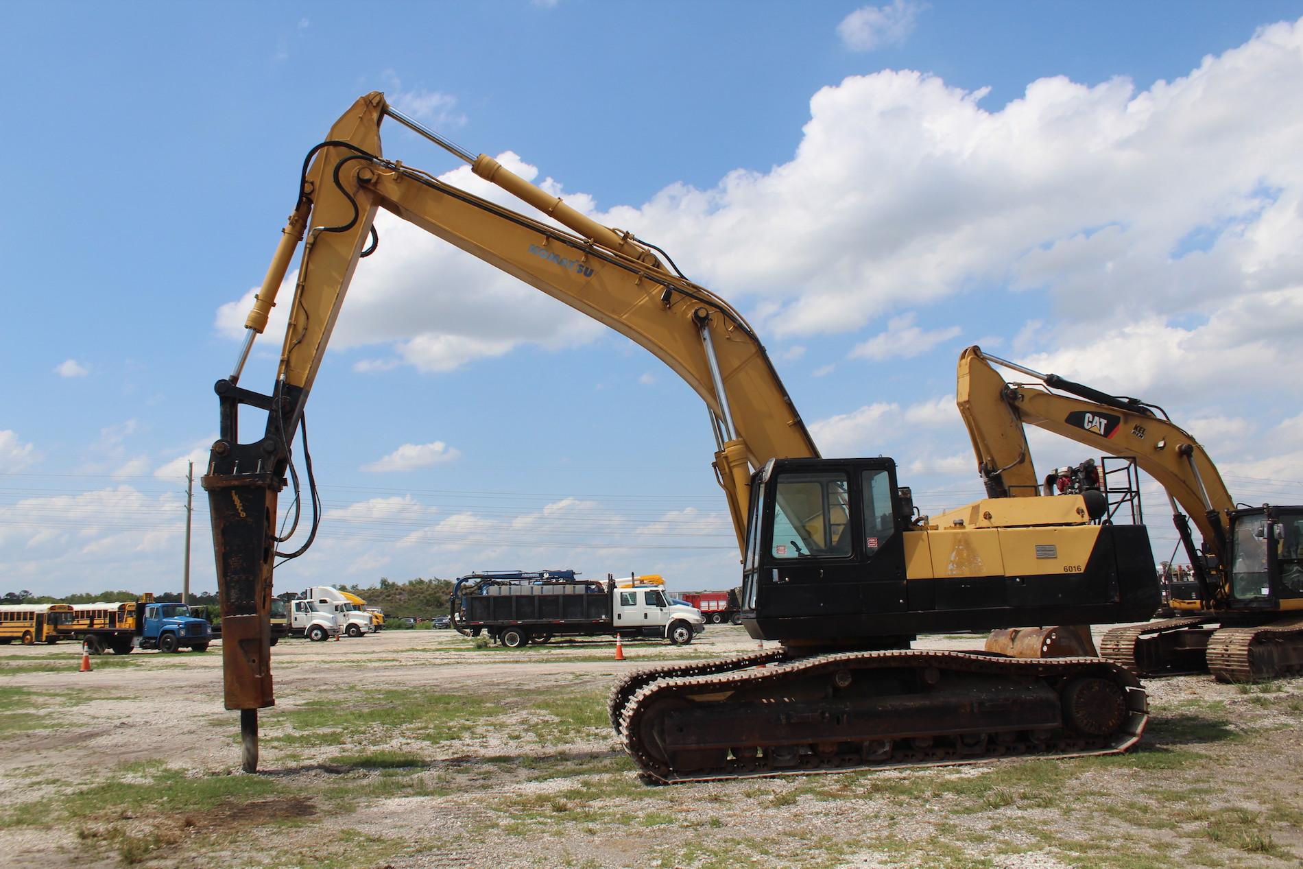 Komatsu PC400LC-5L Hydraulic Demolition Excavator BREAKER NOT INCLUDED