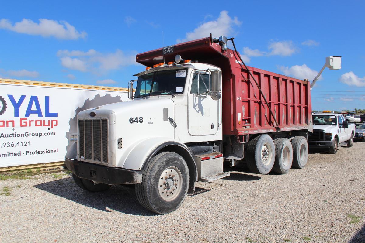 2005 Peterbilt 357 Tri-Axle Dump Truck