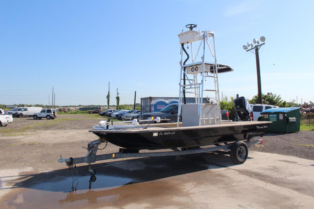 Blacked Pearl Custom Fishing Boat