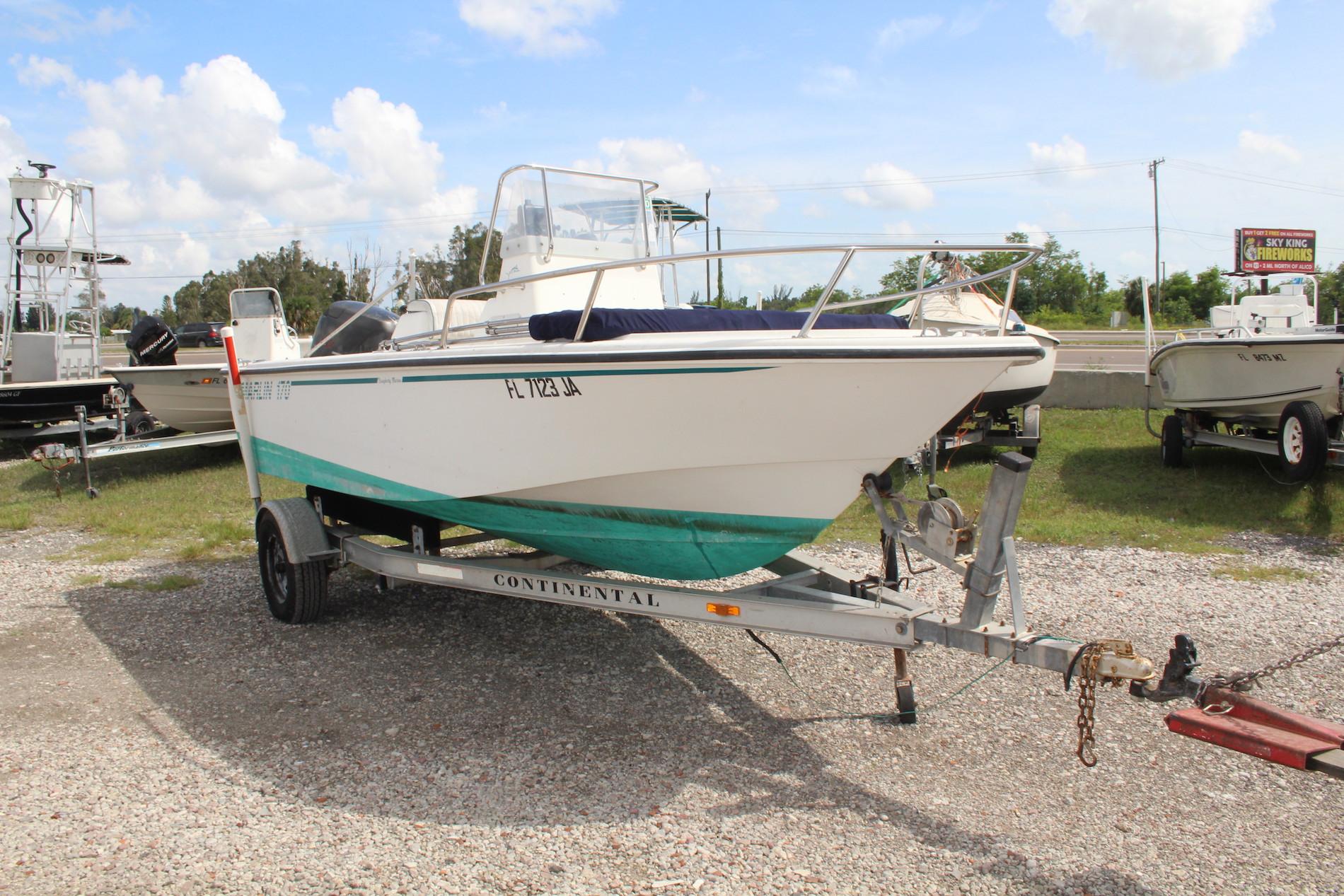 1996 Marlin 170 16.5ft Center Console Boat