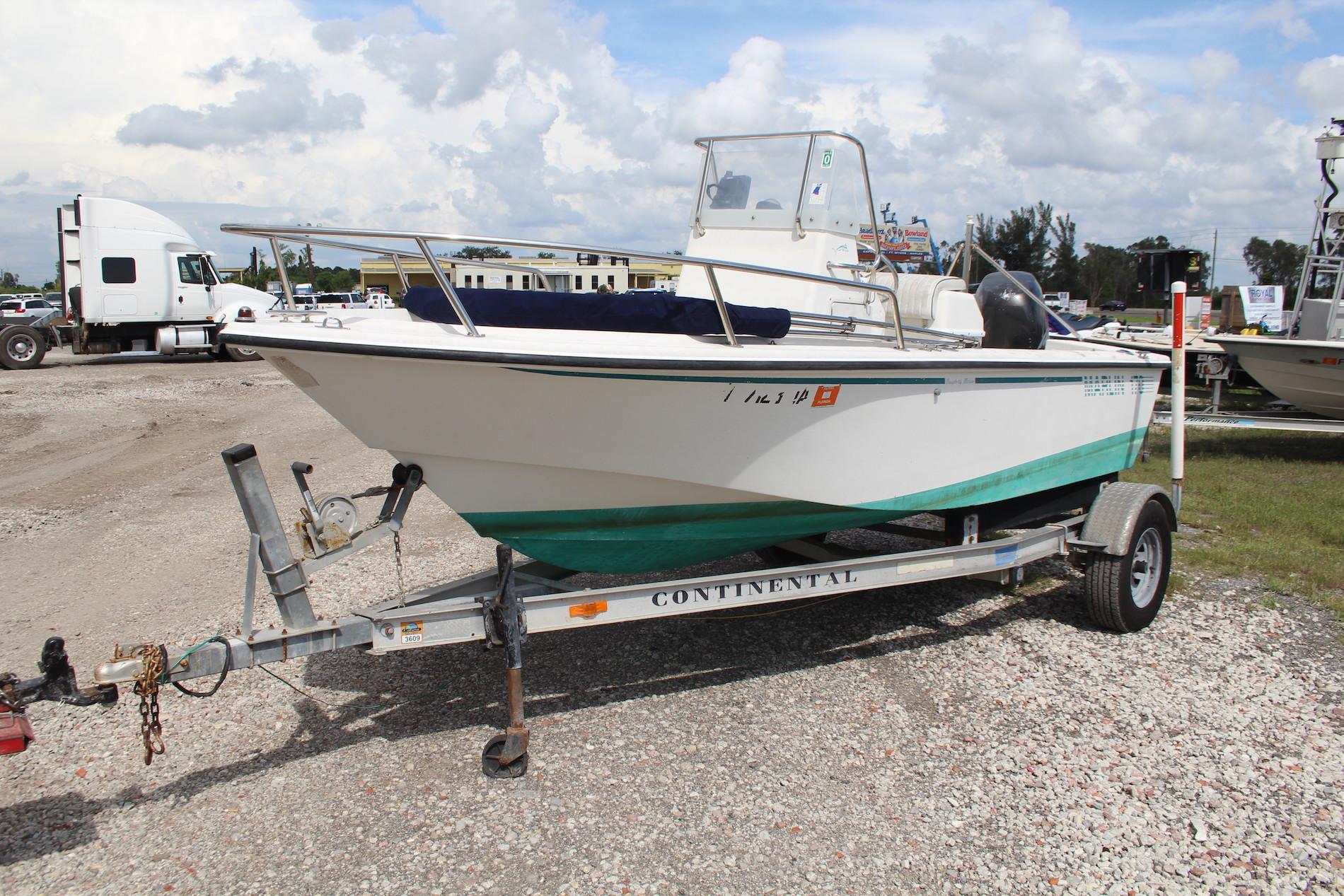 1996 Marlin 170 16.5ft Center Console Boat