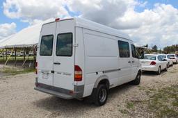 2005 Dodge Sprinter 3500 Diesel Cargo Work Van