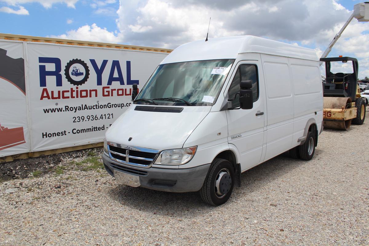 2005 Dodge Sprinter 3500 Diesel Cargo Work Van