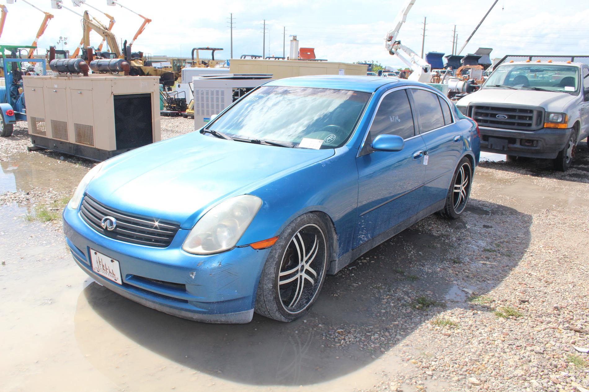 2003 Infiniti G35 4 Door Sedan