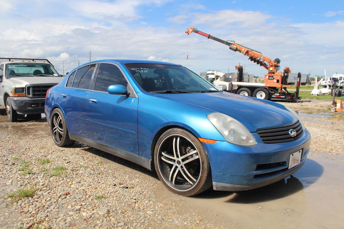 2003 Infiniti G35 4 Door Sedan