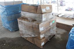 Pallet with Misc HVAC and Electrical Parts