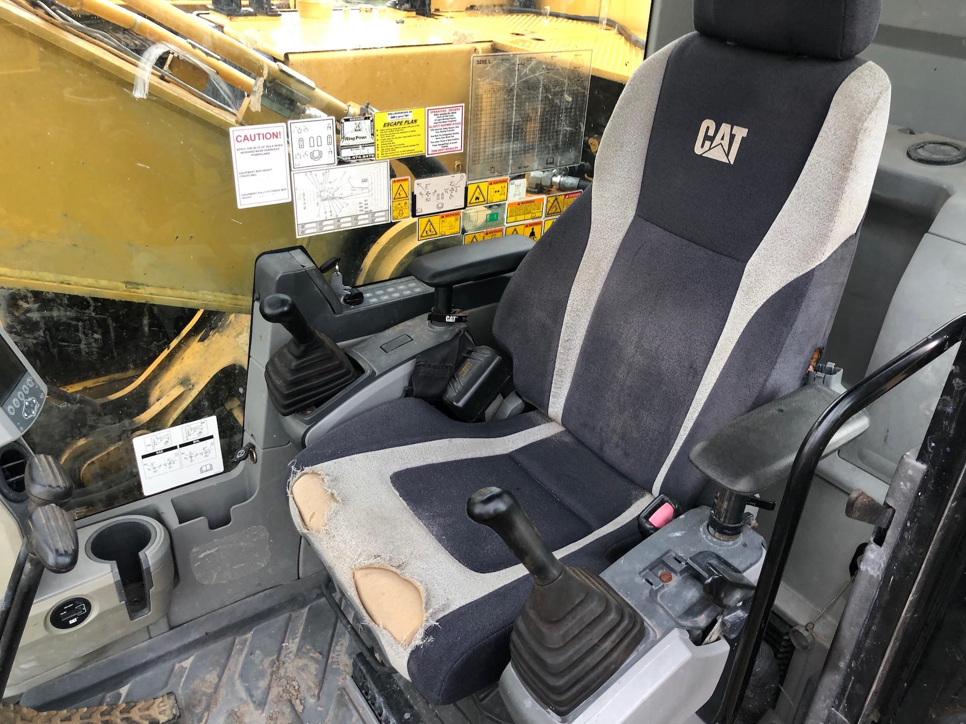 2013 Caterpillar 329E LR Long Reach Boom Hydraulic Excavator