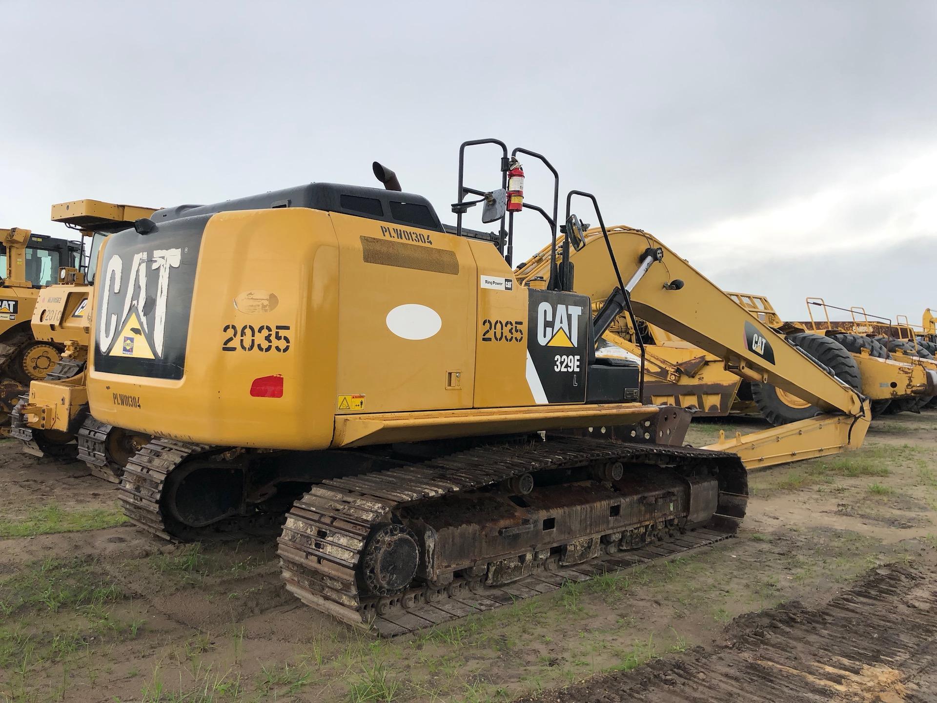 2013 Caterpillar 329E LR Long Reach Boom Hydraulic Excavator