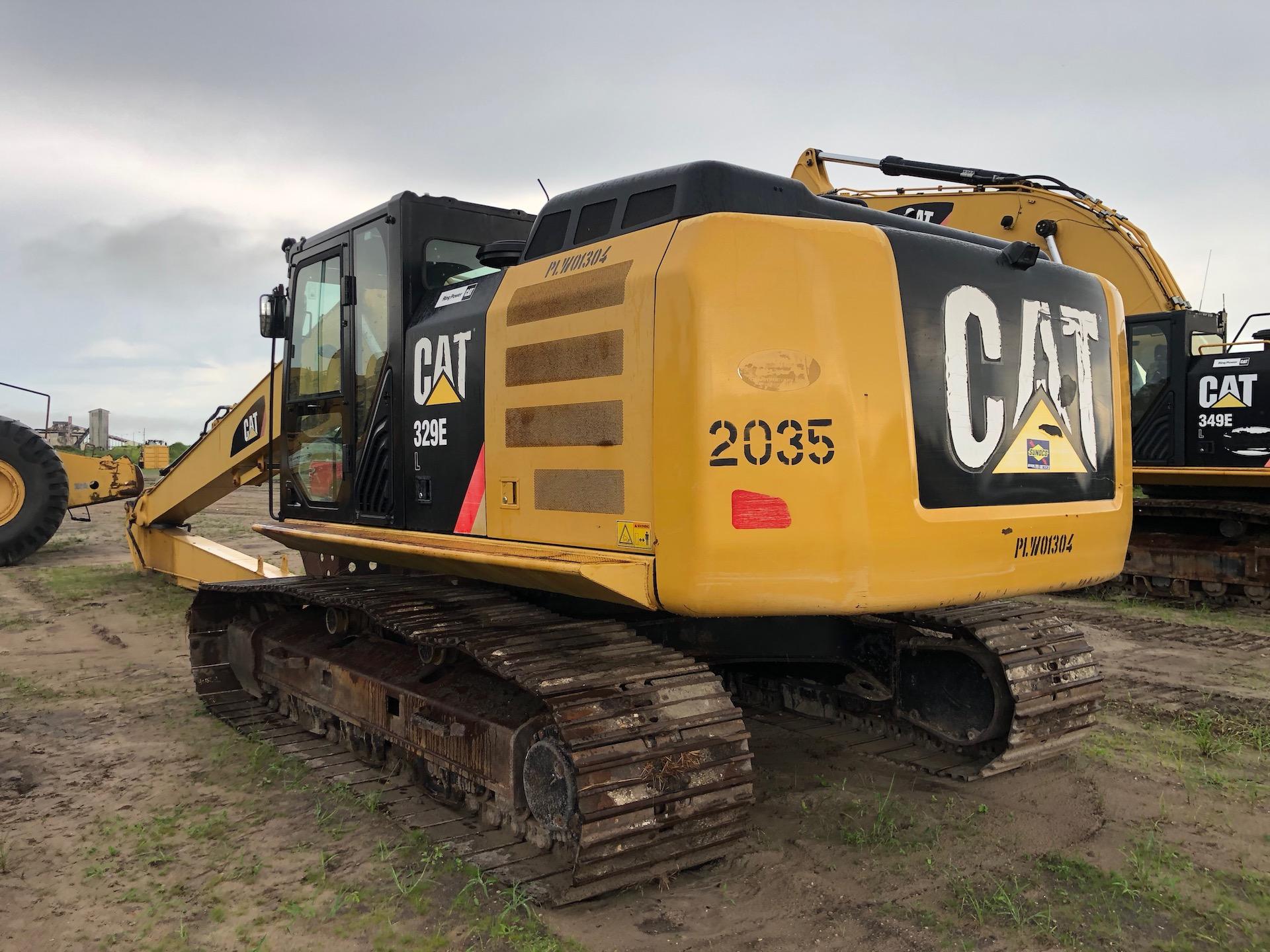 2013 Caterpillar 329E LR Long Reach Boom Hydraulic Excavator