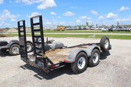 2017 Fabrique 14ft x 6ft T/A Equipment Trailer with Ramps