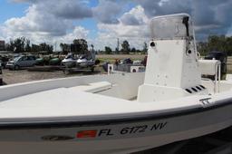 2000 Pathfinder 21ft 1900V Center Console Boat