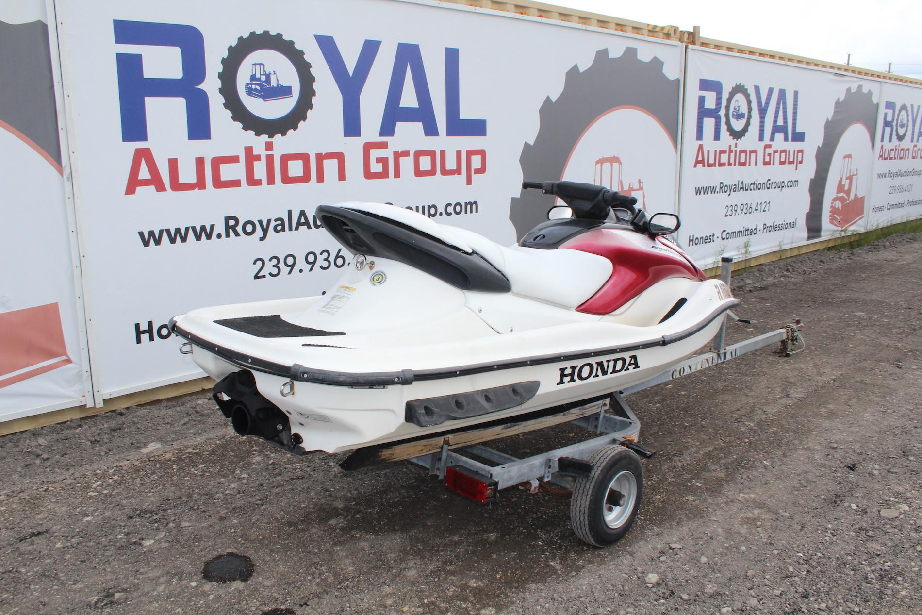 2006 Honda Aquatrax F12 2 Passenger Wave Runner Jet Ski