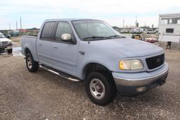 2001 Ford F-150 Super Crew 4x4 Pickup Truck