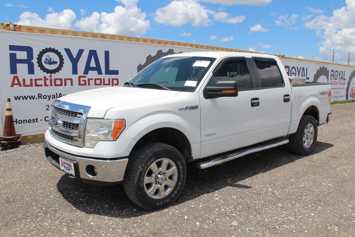 2013 Ford F-150 XLT 4x4 Crew Cab Pickup Truck