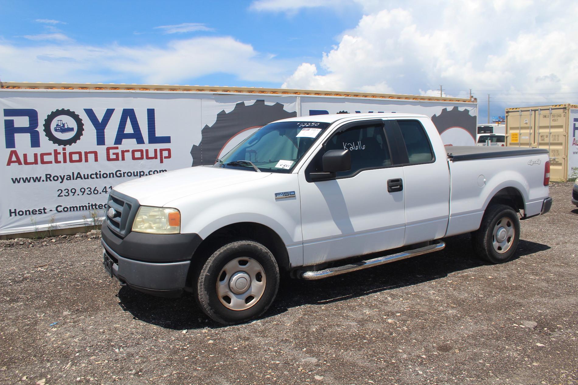 2006 Ford F-150 4x4 Extended Cab Pickup Truck