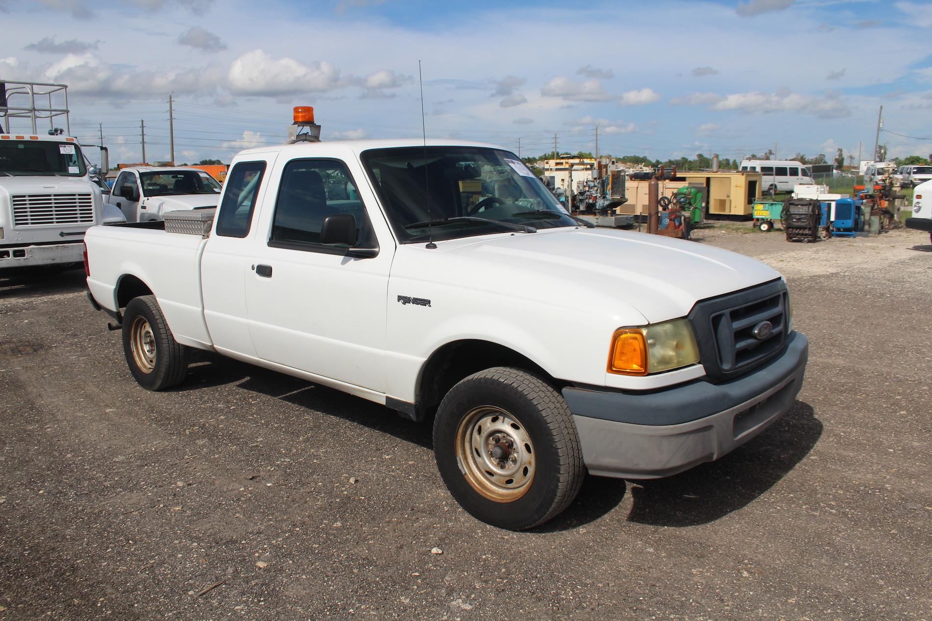 2005 Ford Ranger Extended Cab Pickup Truck