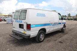 2006 Ford E-250 Detainee Transport Vehicle