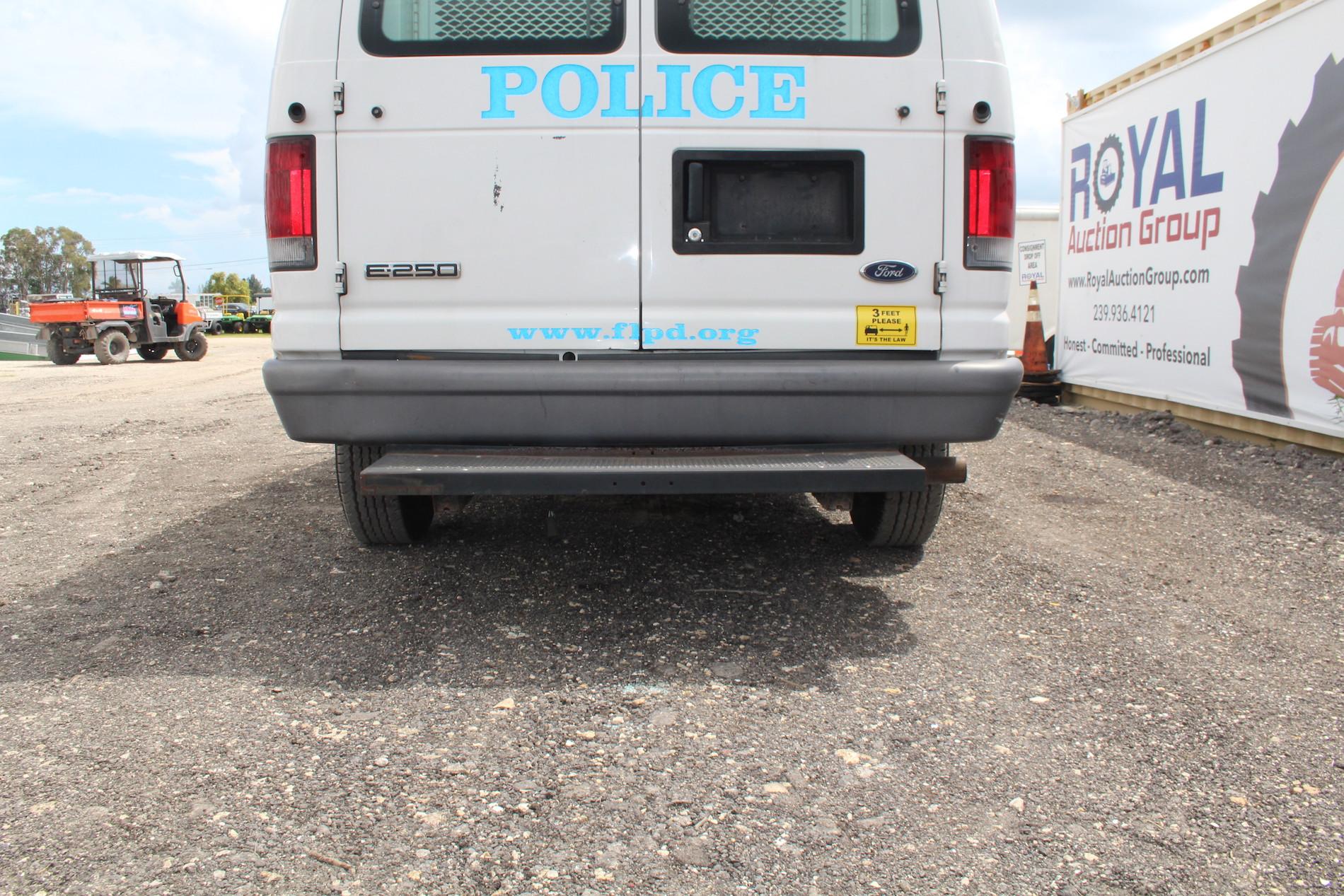 2006 Ford E-250 Detainee Transport Vehicle