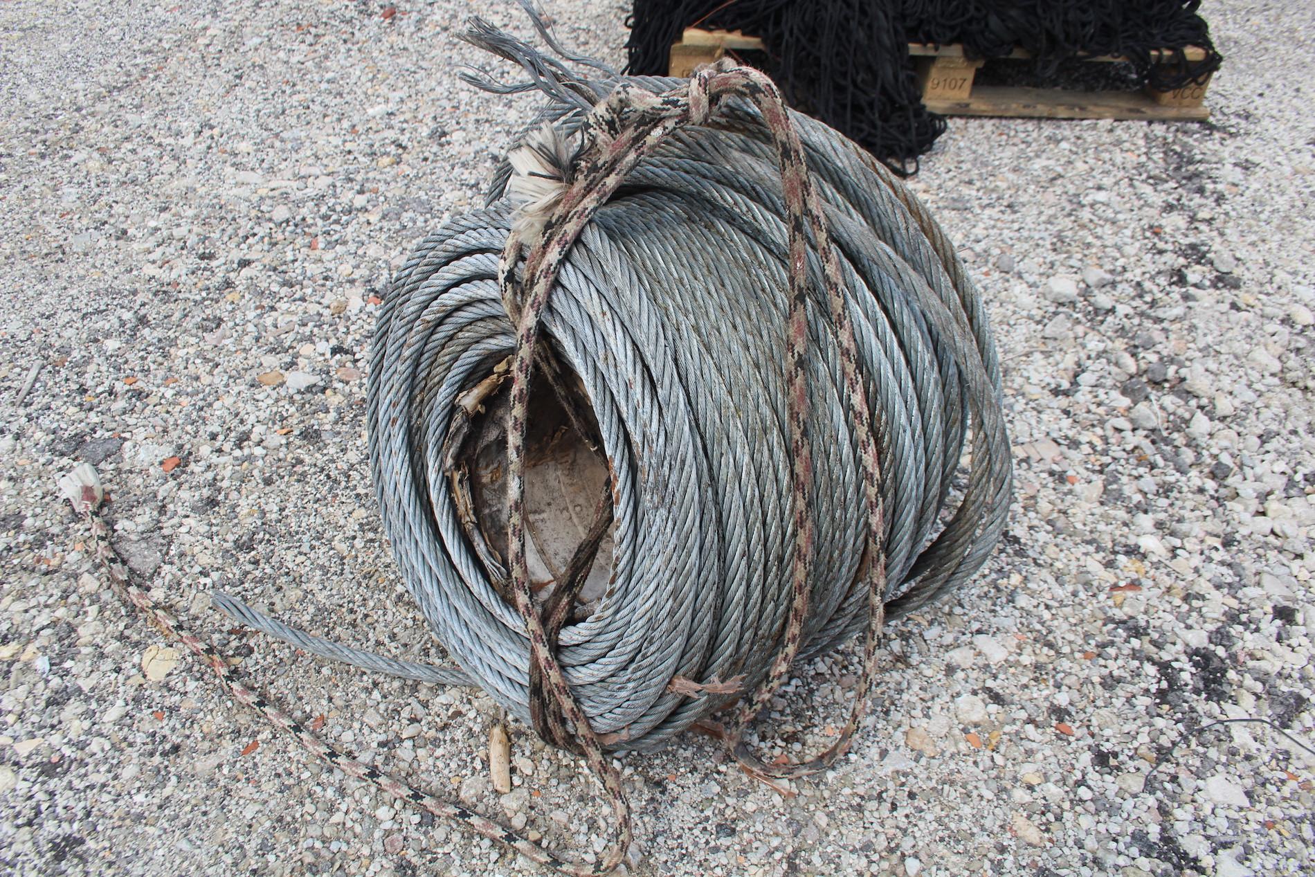 Roll of Steel Cable