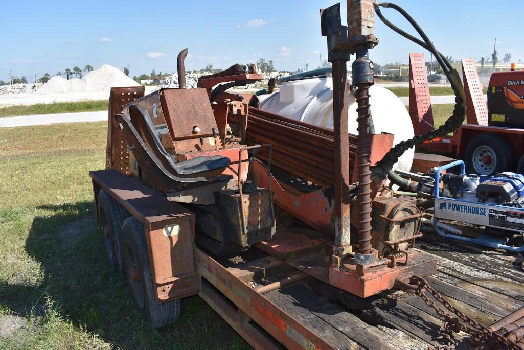 Ditch Witch JT520 Tracked Direction Drill and Trailer