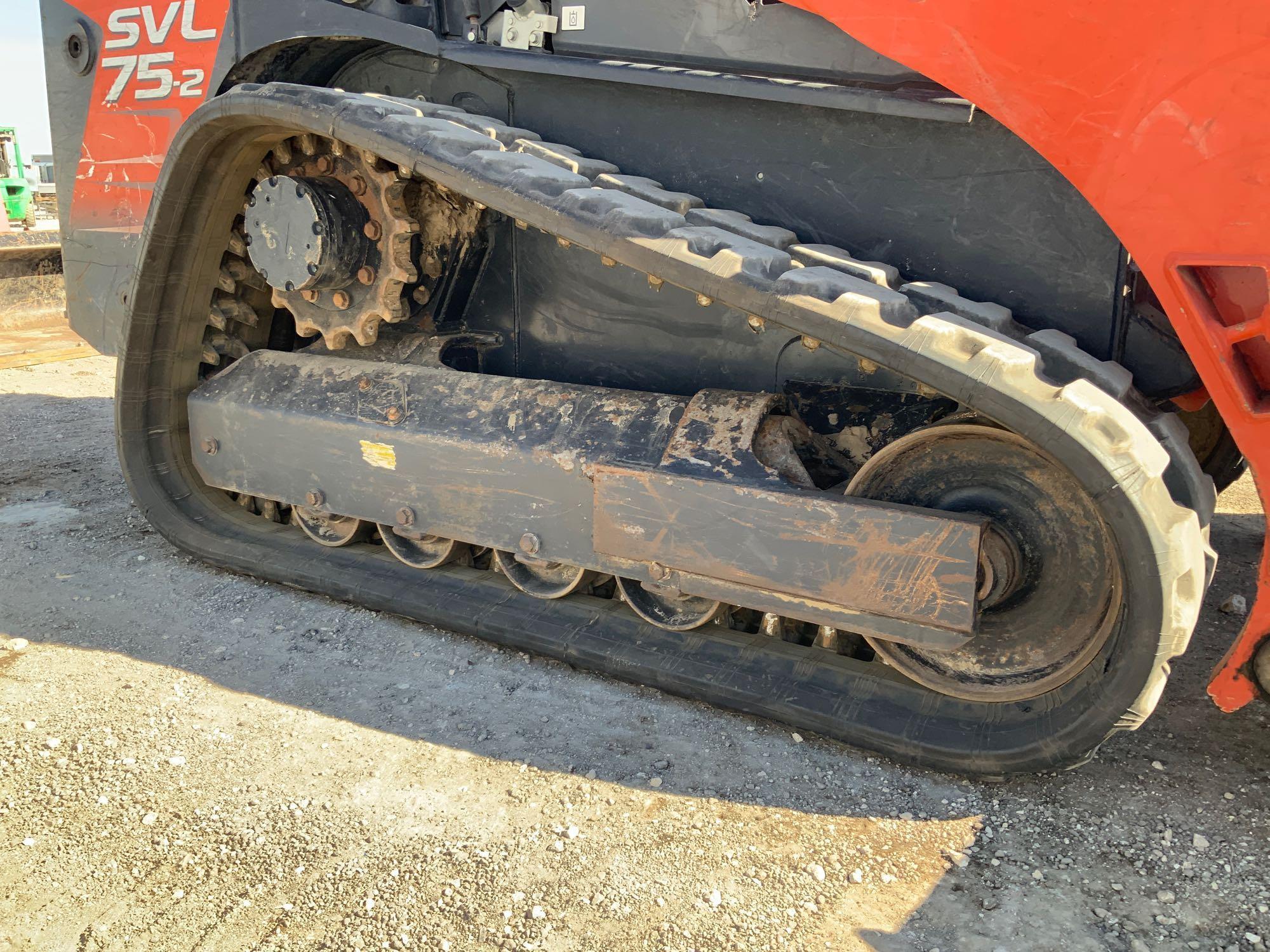 2017 Kubota SLV 75-2 Skid Steer Multi Terrain Loader