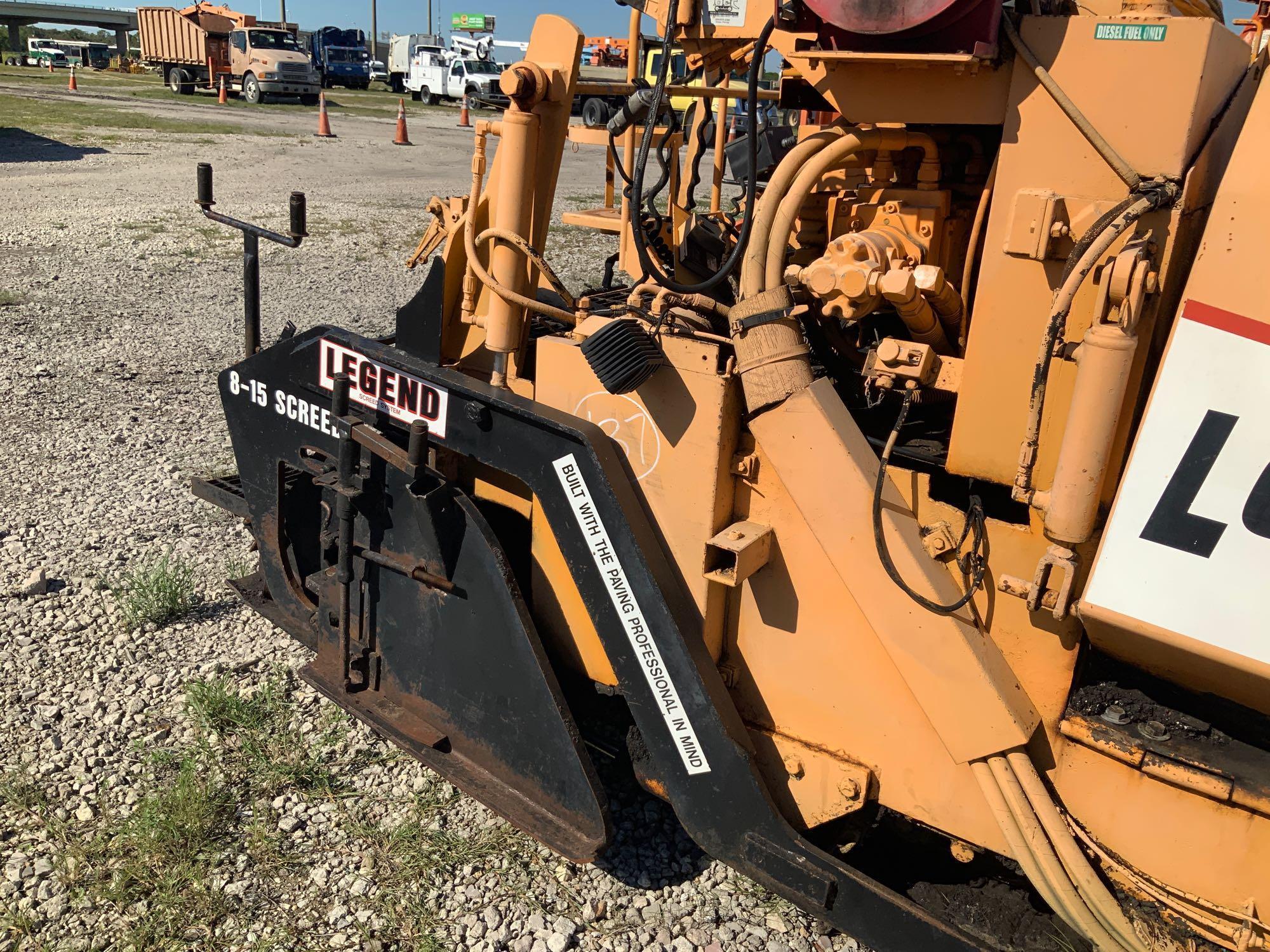 2002 Leeboy 8500T Asphalt Paver