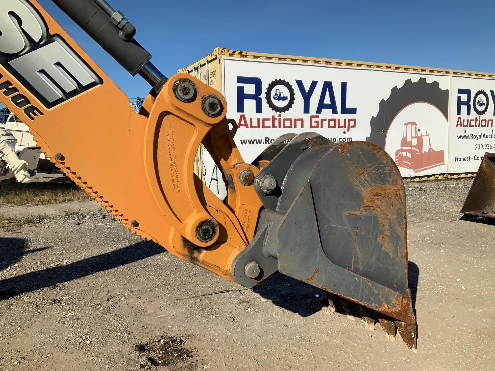 2015 Case 590SN Extendahoe Loader Backhoe